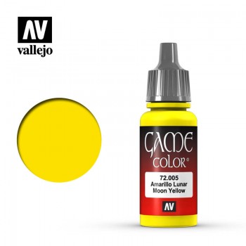 Vallejo Game Color 17ml Moon Yellow 72005